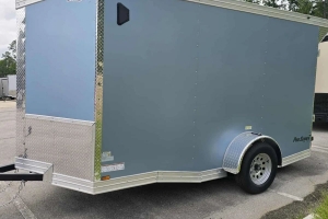 Explore the Best 6×12SA Enclosed Trailer Models and Color Options