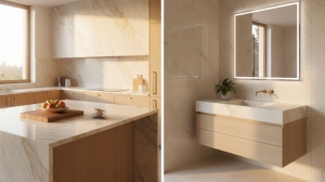 Top Benefits of Using Marble in Kitchen and Bathrooms