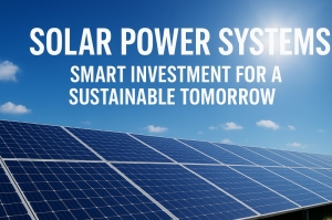 Solar Power Systems: Smart Investment for a Sustainable Tomorrow | Zarea