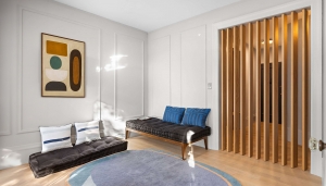 The timeless allure and modern trendy factor of the wood panel accent wall