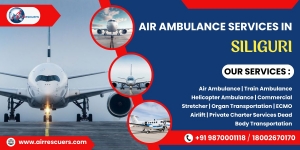 Premier Air Ambulance Services in Siliguri