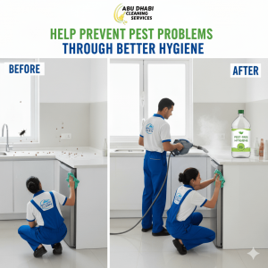 How Abu Dhabi Cleaning Services Help Prevent Pest Problems Through Better Hygiene