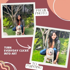 Pet Portrait Painting Ideas for Dog & Cat Owners