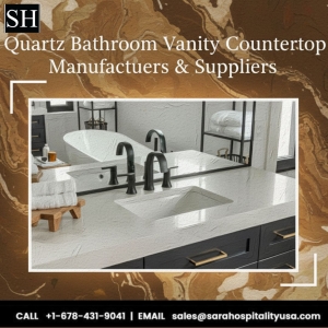 A Buyer’s Guide to Finding Trusted Quartz Bathroom Vanity Countertop Suppliers
