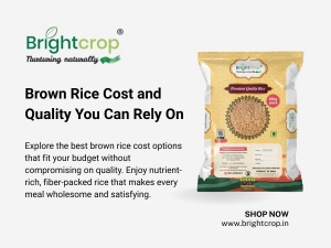 brown rice cost