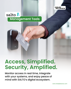 Revolutionizing Security: SALTO Access Control Solutions in Saudi Arabia with Midad Advance