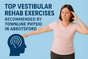 Top Vestibular Rehab Exercises Recommended by Townline Physio in Abbotsford