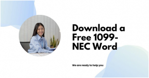 Download a Free 1099-NEC Word