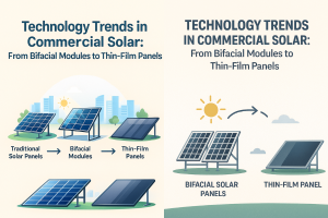 Technology Trends in Commercial Solar: From Bifacial Modules to Thin-Film Panels