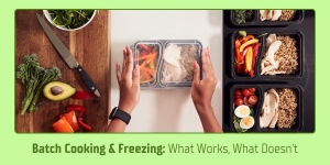 Batch Cooking & Freezing: What Works, What Doesn’t