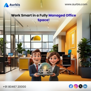 Shared Office Solutions in Bangalore for Startups & Enterprises - Aurbis.com