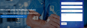 ISO Certification for Healthcare Industry