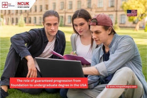 The role of guaranteed progression from foundation to undergraduate degree in the USA