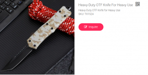 Forged for Power: Why the Heavy-Duty OTF Knife Has Become the New Standard in Tactical and Utility Gear