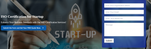 ISO Certification for Startup