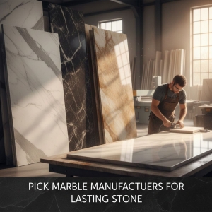 Pick Marble Manufacturers for Lasting Stone