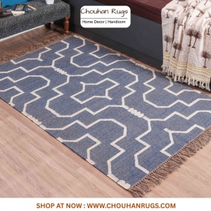 Why Are Kilim Jute Rugs Popular for Modern Home Décor?