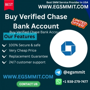 The Best Verified Chase Bank Accounts Are Available on Our Egsmmit Website