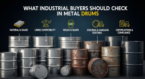 What Industrial Buyers Should Check in Metal Drums