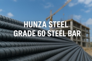 Hunza Steel (Grade 60 Steel Bar): Strength, Durability & Reliability for Modern Construction