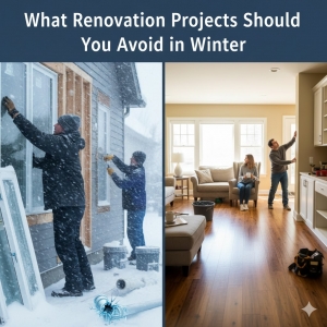 What Renovation Projects Should You Avoid in Winter