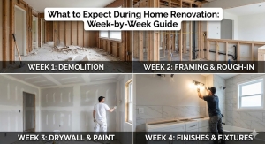 What to Expect During Home Renovation: Week-by-Week Guide