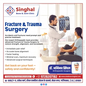 Restore Mobility and Confidence with Expert Knee Replacement and Fracture Care in Ghaziabad