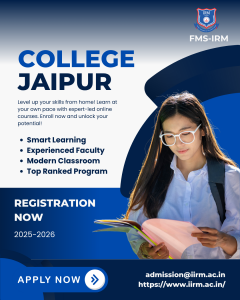 Get a PGDM in International Business Management from Jaipur
