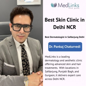 Best Skin Clinic in Delhi NCR: Why MedLinks & Dr. Pankaj Chaturvedi Stand Out.
