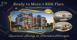 Ready to Move 4 BHK Flats in Gandhinagar – Spacious Living in Prime Locations
