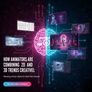 How Animators Are Combining 2D and 3D Trends Creatively