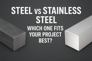 Steel vs Stainless Steel: Which One Fits Your Project Best?