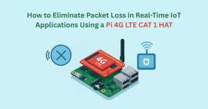 How to Eliminate Packet Loss in Real-Time IoT Applications Using a Pi 4G LTE CAT 1 HAT