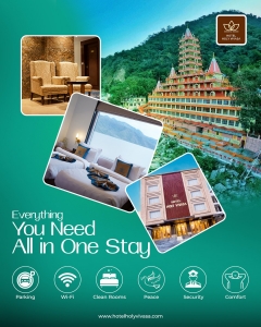 Best Luxury Resorts & Hotels with Pool in Rishikesh Near Laxman Jhula