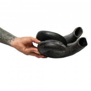 Water Buffalo Horn Dog Chews for Natural Dental Care