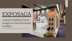 Custom Exhibition Booth Design for Powerful Brand Visibility