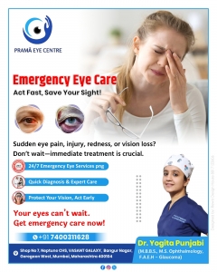 Emergency Eye Care in Mumbai - Act Fast to Save Your Sight | Dr. YogitaPunjabi