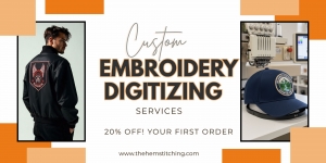 Elevate Your Creations with Premium Digital Embroidery Services