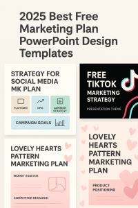 2025 Best Free Marketing Plan PowerPoint Design Templates