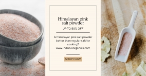Is Himalayan pink salt powder better than regular salt for cooking?
