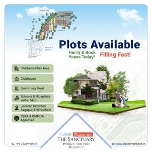 Invest in Your Dream Home: Residential Plots for Sale in Sarjapur