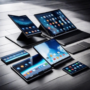 Foldable Devices app design