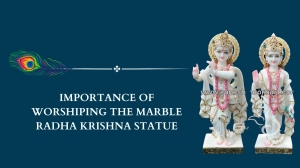 Importance of Worshiping the Marble Radha Krishna Statue