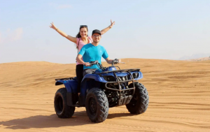 Rev Up the Adventure: Yamaha Quad Bike Rental and Tours in Dubai with JavidBuggy