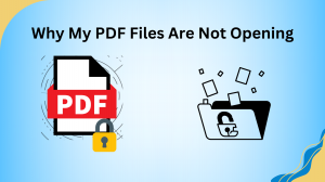 Why My PDF Files Are Not Opening - Solutions