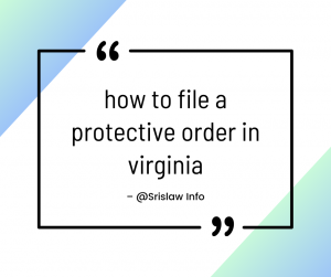 preliminary protective order hearing virginia