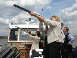 Embarking on the Thames Adventure: Clay Pigeon Shooting