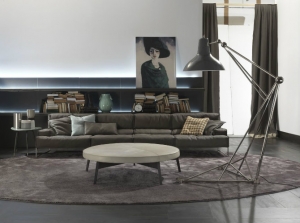 Mid-Century Arc Floor Lamp