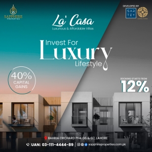 A Comprehensive Guide to La Casa Villas in Bahria Orchard, Lahore