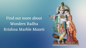 Find out more about Wonders Radha Krishna Marble Moorti